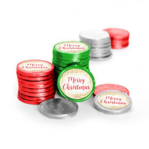 Bonnie Marcus Christmas Shimmering Pines Chocolate Coins (84 Pack)