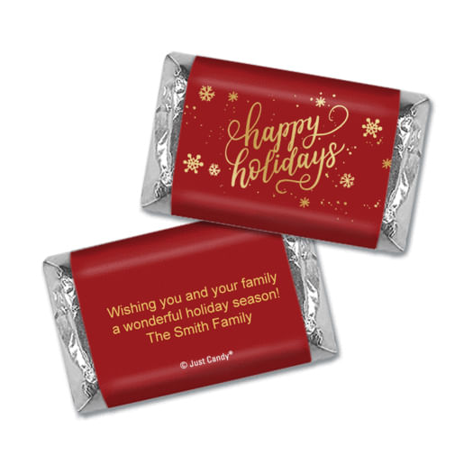 Personalized Christmas Premium Candy Buffet - JustCandy.com