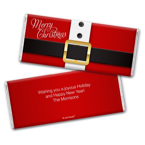 Personalized Christmas St. Nick Chocolate Bar & Wrapper