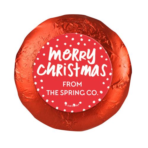 Personalized Bonnie Marcus Christmas Jolly Red Chocolate Covered Oreos