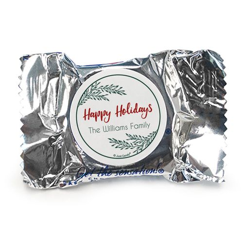 Personalized Christmas Geometric Holiday York Peppermint Patties - pack of 70