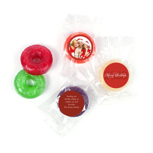 Personalized Christmas Wishes Life Savers 5 Flavor Hard Candy