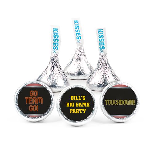 Personalized Football Party Themed Go Team Hershey's Kisses Candy