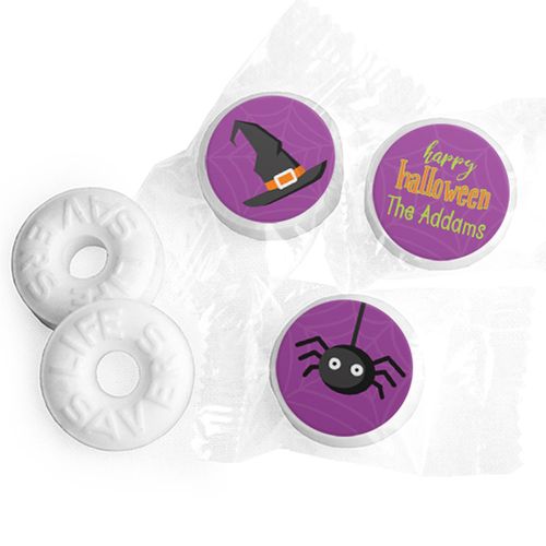 Personalized Halloween Spirit Life Savers Mints