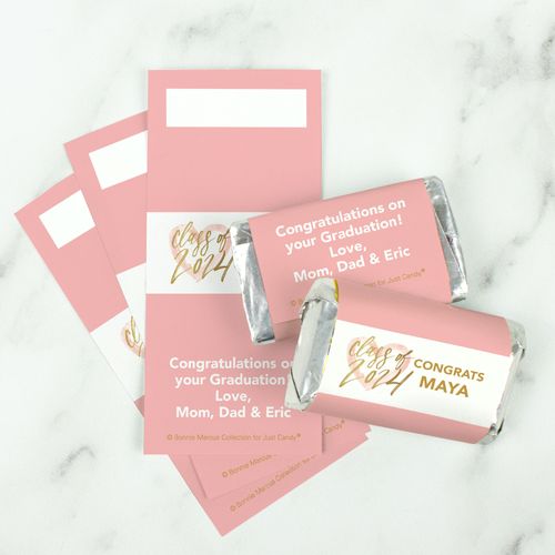 Personalized Bonnie Marcus Heart of a Graduate Birthday Mini Wrappers Only