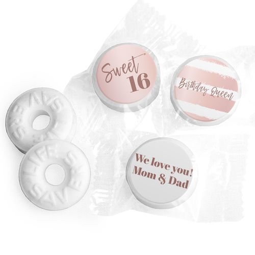 Personalized Sweet 16 Birthday Birthday Queen Life Savers Mints