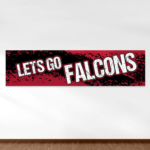 Atlanta Falcons Party Pennant Banner – Sports Invites