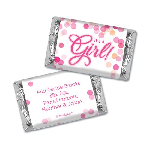 Personalized Birth Announcement Bubbles Mini Wrappers Only