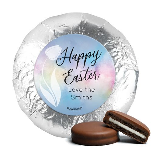 Personalized Easter Timeless Tulips Chocolate Covered Oreos