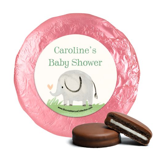 Personalized Bonnie Marcus Safari Nursery Baby Shower Milk Chocolate Covered Oreos