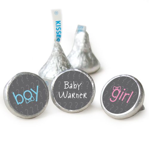 Baby Shower Personalized Hershey's Kisses Gender Reveal Boy or Girl? Assembled Kisses