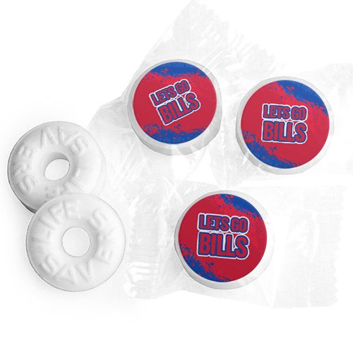 Let's Go Bills Football Party Life Savers Mints