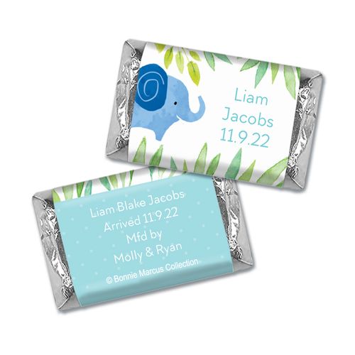 Bonnie Marcus Collection Birth Announcement Boy Baby Announcements Hershey's Miniatures