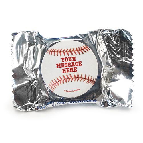 Baseball Personalized York Peppermint Patties (84 Pack)