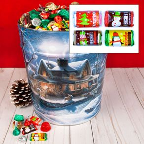 16 lb Hershey's Holiday Mix Christmas Gift Tin - All Designs