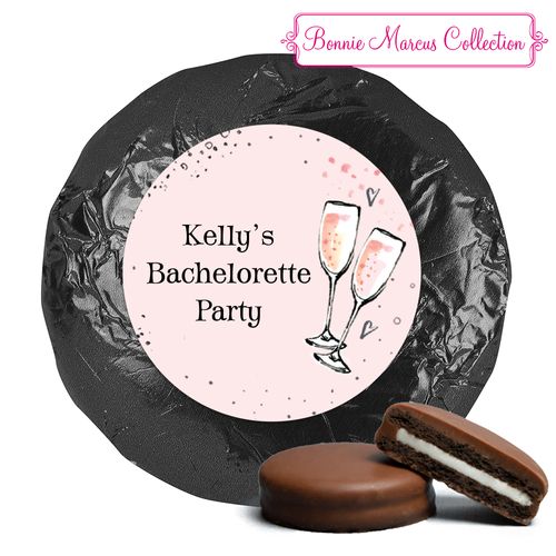 Bonnie Marcus Collection Bachelorette The Bubbly Milk Chocolate Covered Oreo Cookies Foil Wrapped