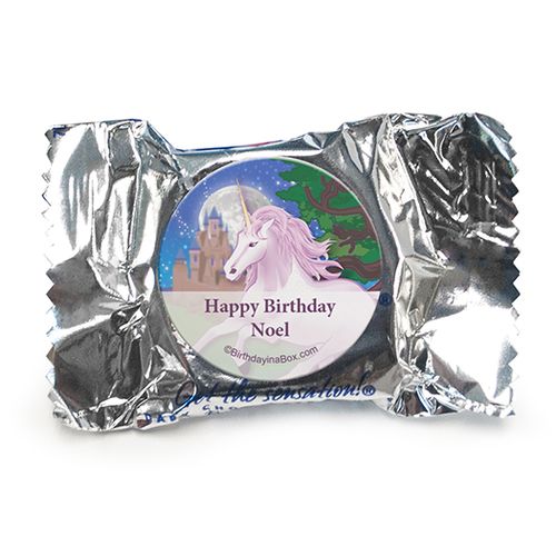 Personalized Birthday Unicorn York Peppermint Patties - pack of 70