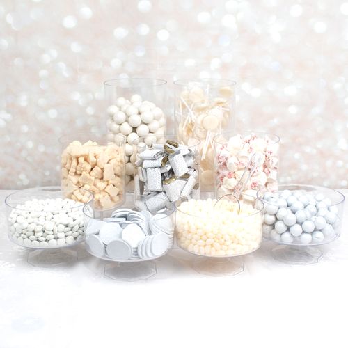 White Deluxe Candy Buffet