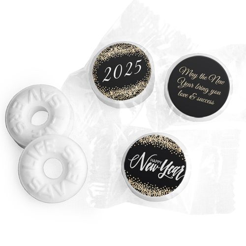 Personalized New Year's Bubbles Life Savers Mints