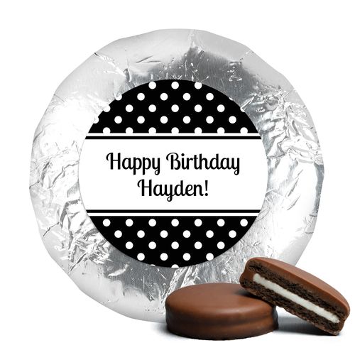 Birthday Chocolate Covered Oreos Polka Dot