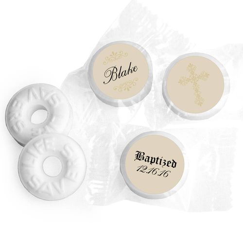 Baptism Personalized Life Savers Mints Certificate of Baptism