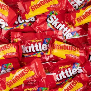 Skittles & Starburst Fun Size Variety 65ct Bag