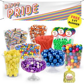 Happy Pride Month Deluxe Candy Buffet
