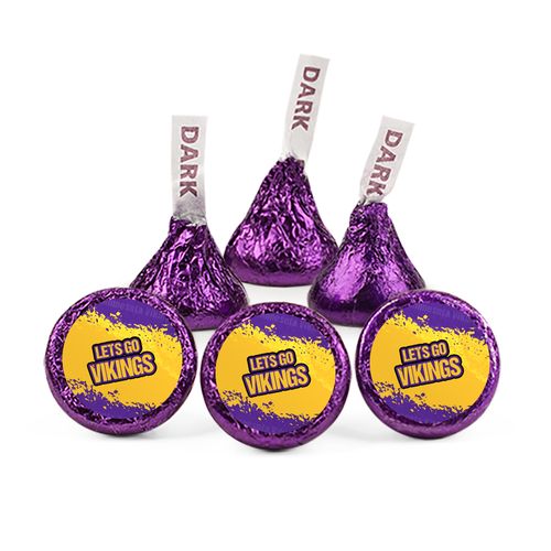 Let's Go Vikings Football Party Hershey's Kisses