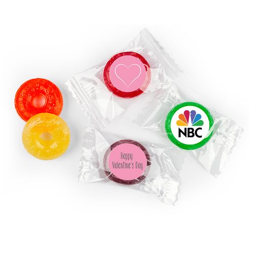Valentine's Day Add Your Logo Life Savers 5 Flavor Hard Candy