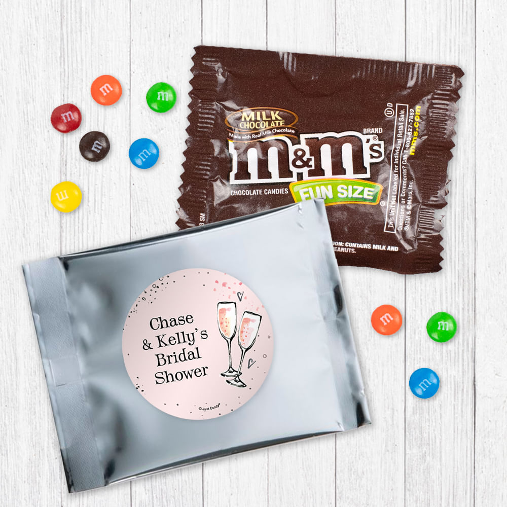 Personalized Bonnie Marcus Wedding The Bubbly Milk Chocolate M&Ms 