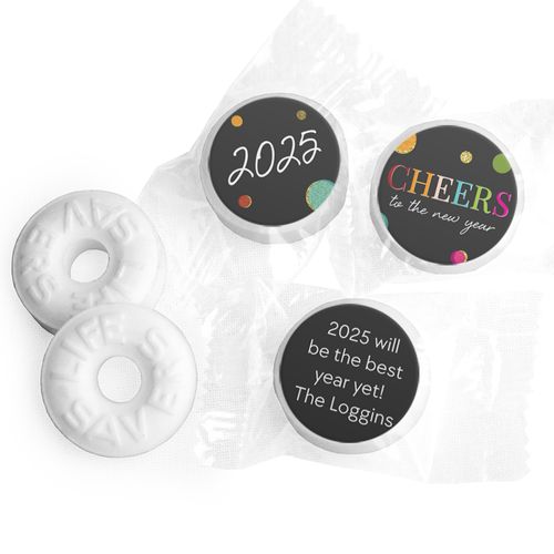 Personalized New Year's Eve Cheers Life Savers Mints