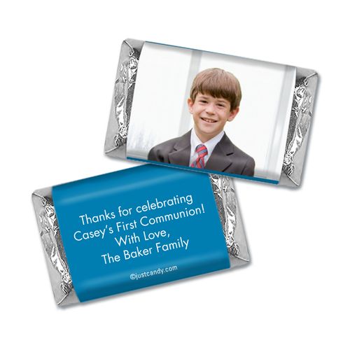 Communion Personalized Hershey's Miniatures Wrappers Full Photo