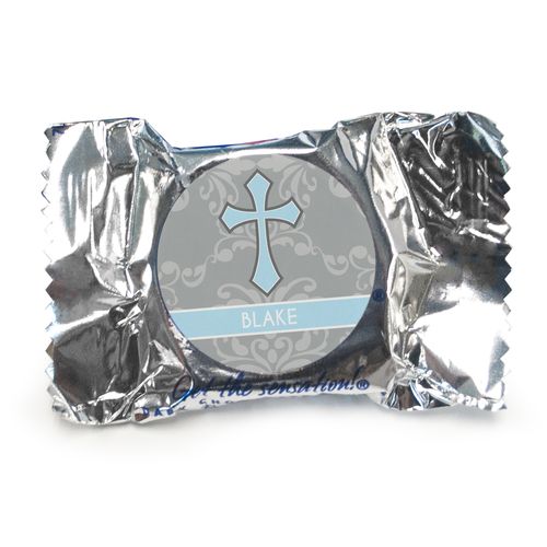 Baptism Personalized York Peppermint Patties Framed Cross