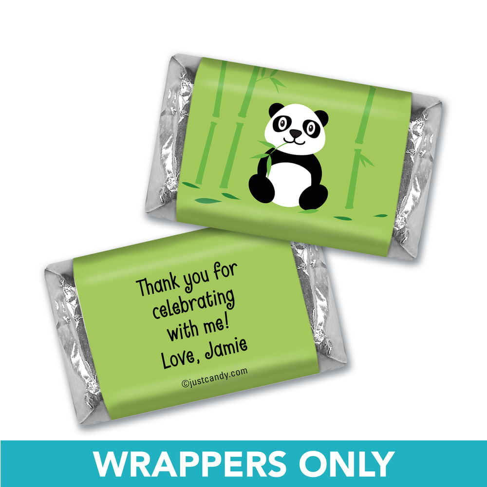 Birthday | Personalized HERSHEY'S MINIATURES Wrappers | Panda ...