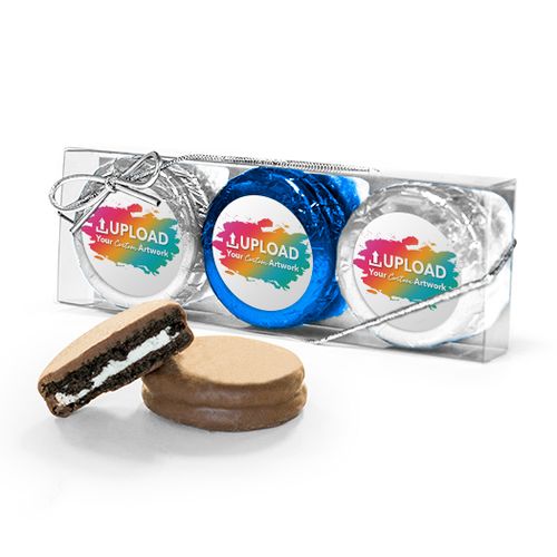 Personalized Add Your Artwork 3PK Chocolate Covered Oreo Cookies