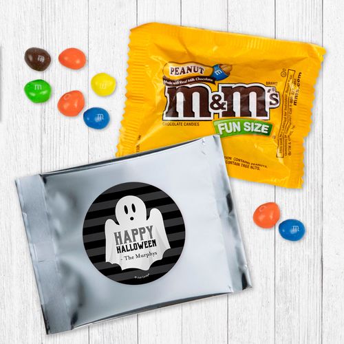 Personalized Halloween Ghouling Ghost Peanut M&Ms