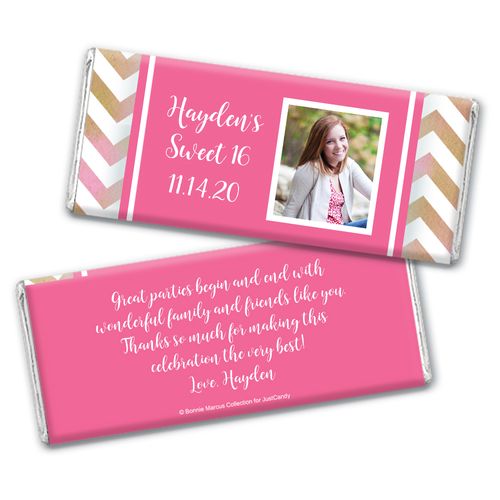 Bonnie Marcus Collection Personalized Chocolate Bar Wrappers Birthday Wrappers Picture Your Birthday