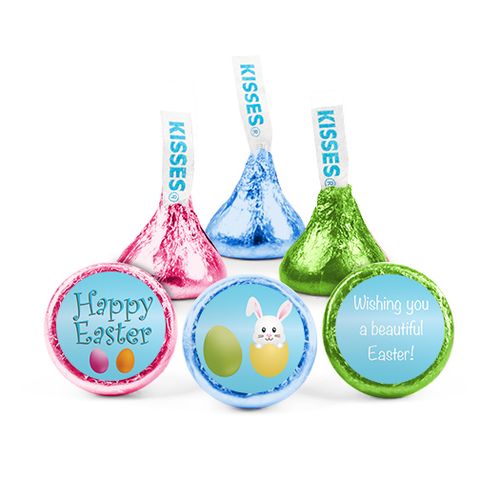 Personalized Easter Hatched a Bunny 3/4"Stickers (108 3/4"Stickers)
