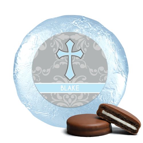 Baptism Chocolate Covered Oreos Framed Cross