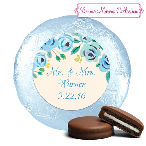 Bonnie Marcus Collection Wedding Favors Here's Something Blue Milk Chocolate Covered Oreo