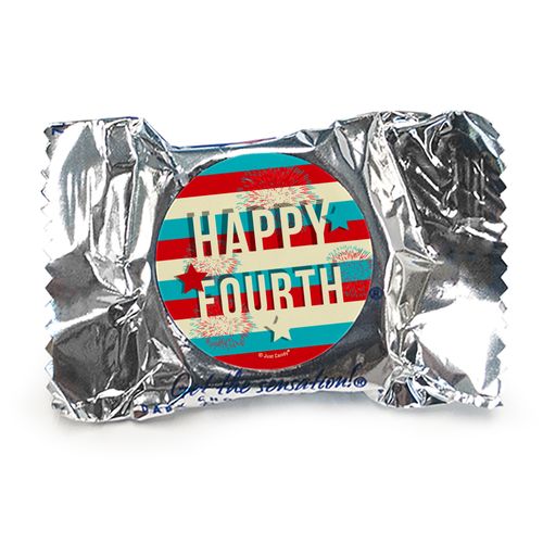 4th of July Star Spangled Stripes Peppermint Patties