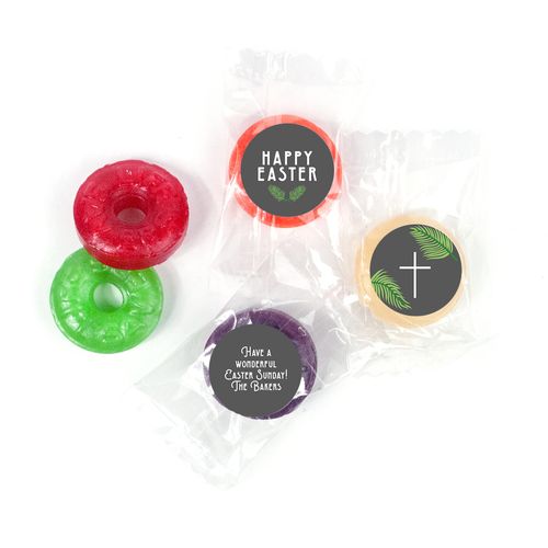 Personalized Easter Botanical Bible Verse Life Savers 5 Flavor Hard Candy