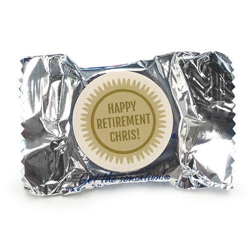 Personalized Bonnie Marcus Collection Retirement Certificate York Peppermint Patties (84 Pack)