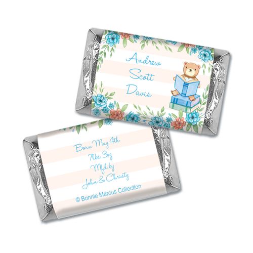 Bonnie Marcus Collection Chocolate Candy Bar and Wrapper Story Time Boy Birth Announcement
