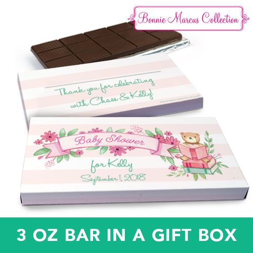 Deluxe Personalized Story Time Chocolate Bar in Gift Box (3oz Bar)