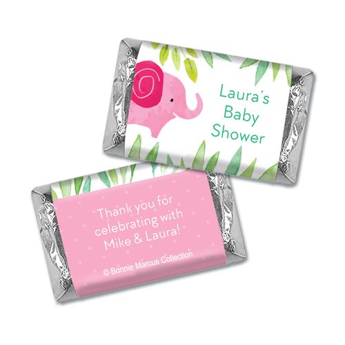 Bonnie Marcus Collection Personalized Mini Candy Bar Wrapper Baby Shower Candy Safari Snuggles