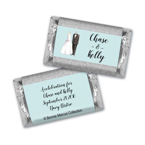 Bonnie Marcus Collection Forever Together Rehearsal Dinner Chocolate Candy Bar and Wrapper