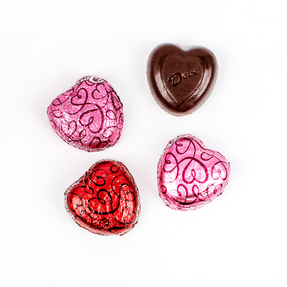 Dove chocolate hearts discount