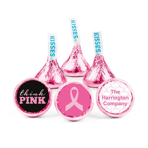 Personalized Breast Cancer Awareness Pink Power Hershey's Kisses