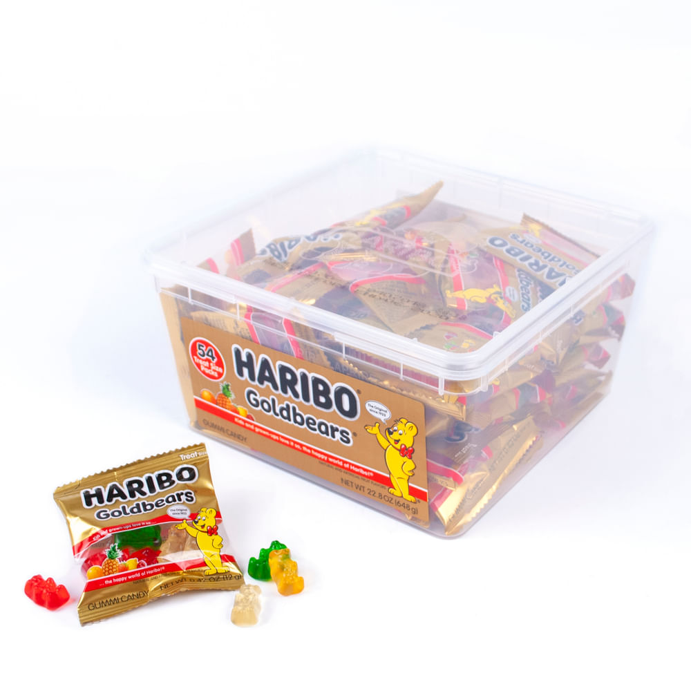 Haribo Gold-Bears Gummy Bears Candy: 1.8LB Bag